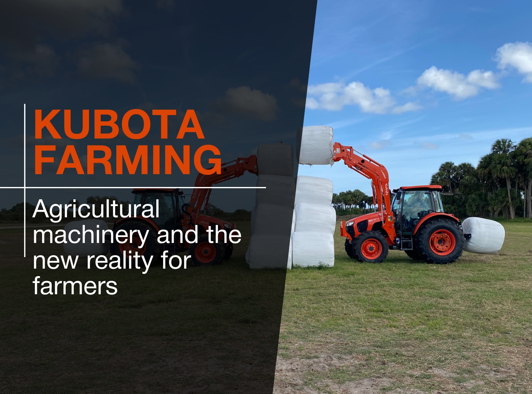 Agricultural machinery and the new reality for farmers