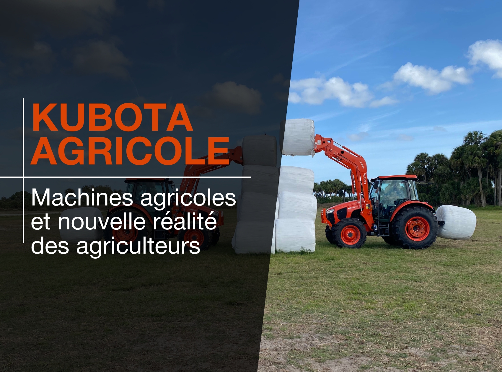 Machines agricoles et nouvelle réalité des agriculteurs